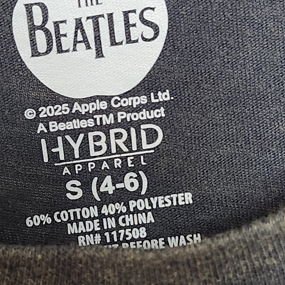 Hybrid Apparel The Beatles Abbey Road Tee - Gray - Picture 3 of 3